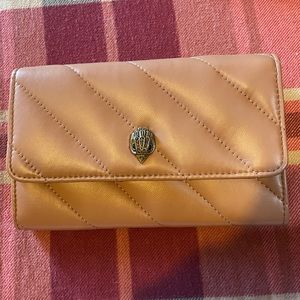 Kensington Quilted Leather Wallet On A Chain/Crossbody/Clutch